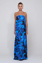 Sheveta Ophelia Maxi Dress in Lagoon