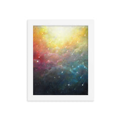 Victorious Surrender (Ecclesiastes 3:12-13) - Framed poster