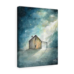 Cold World Yet Warm (2 Corinthians 12:10) - Canvas