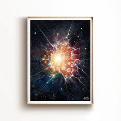 Brokenness (Psalm 34:18) - Poster