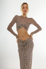 Sheveta Ziggy Skirt in Brooklyn
