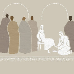 Washing Feet (Colors) - Digital Download
