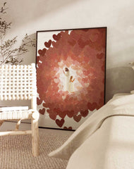 Love Over Fear - Framed Print