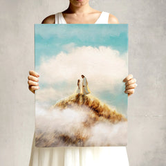 On the Mountain - Canvas