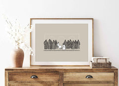 Washing Feet (Black) - Digital Download