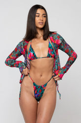 Sheveta Aliyah Mesh Top in Resort