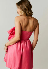 Sheveta Claire Strapless Mini Dress