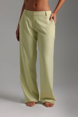 Sheveta The Modern Straight Leg Trousers - Peppermint Tea