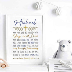 Gold Cross (May Your Life) - Custom Poster