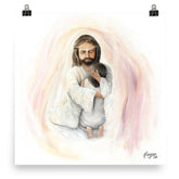 He understands (psalm 34:18) - Poster (square)