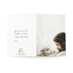 Good Shepherd (Psalm 91:4) - Greeting Cards (8 pcs)