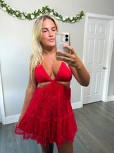 Sheveta Brynn Mini Dress - Red