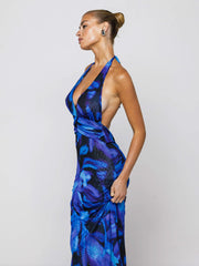 Sheveta Chelsea Maxi Dress in Lagoon