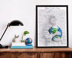 70 Bible Verses on Identity God's Creation - Personalized Poster