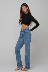 Sheveta Shelby Top Second Skin in Black