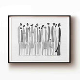 Follow Christ Landscape (BNW) - Digital Download