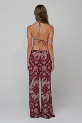 Sheveta Chase Mesh Pant in Bronco