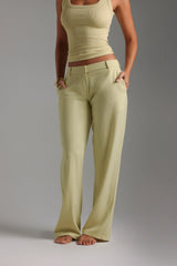 Sheveta The Modern Straight Leg Trousers - Peppermint Tea