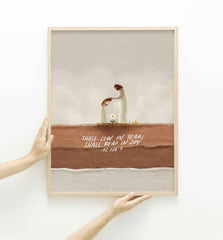 Sow in Tears - Framed Print