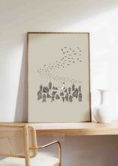 Birds of the Air (Black) - Digital Download