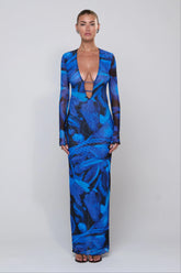 Sheveta Esme Dress in Lagoon