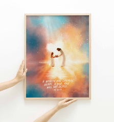 Here's My Heart - Framed Print