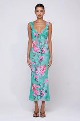 Sheveta Goldie Dress in Clearwater