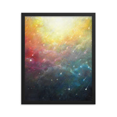 Victorious Surrender (Ecclesiastes 3:12-13) - Framed poster