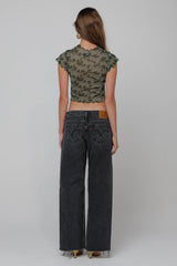 Sheveta Baby Tee Mesh in Puma