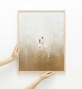 White As Snow - Framed Print