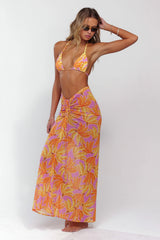 Sheveta Ziggy Mesh Skirt in Chiquita