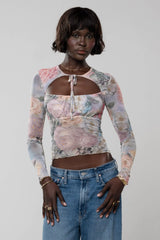 Sheveta Cassie Top in Damsel