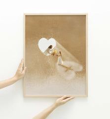 God's heart - Framed Print