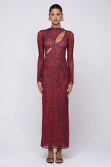 Sheveta Holly Maxi in Vixen