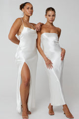 Sheveta Anna Slip in Pearl