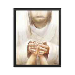Faithfulness (Psalm 17:6) - Framed poster