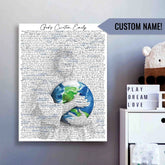 70 Bible Verses on Identity God's Creation - Personalized Canvas