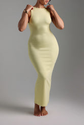 Sheveta True Boat Neck Maxi Dress - Peppermint Tea