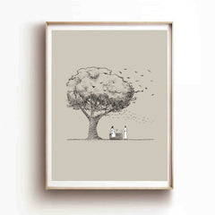 Woman At The Well (Black) - Digital Download