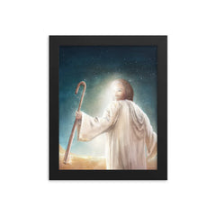 Fight for me (Psalm 23:4) - Framed poster
