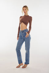 Sheveta Shelby Top in Toffee