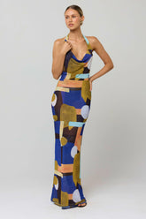 Sheveta Fiona Dress in Deco