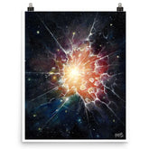 Brokenness (Psalm 34:18) - Poster