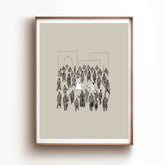 Woman Touches Jesus (Black) - Digital Download