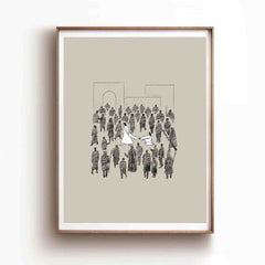 Woman Touches Jesus (Black) - Digital Download