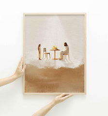 God Waits - Framed Print