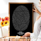 Custom Fingerprint 40 Memorial Bible Verses