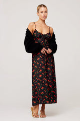 Sheveta Annette Cardigan in Black
