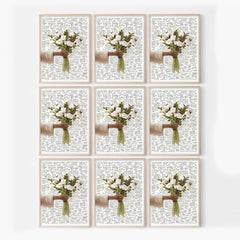 Set of 9 God's Bouquet - Print