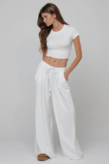 Sheveta Baby Tee Second Skin in White